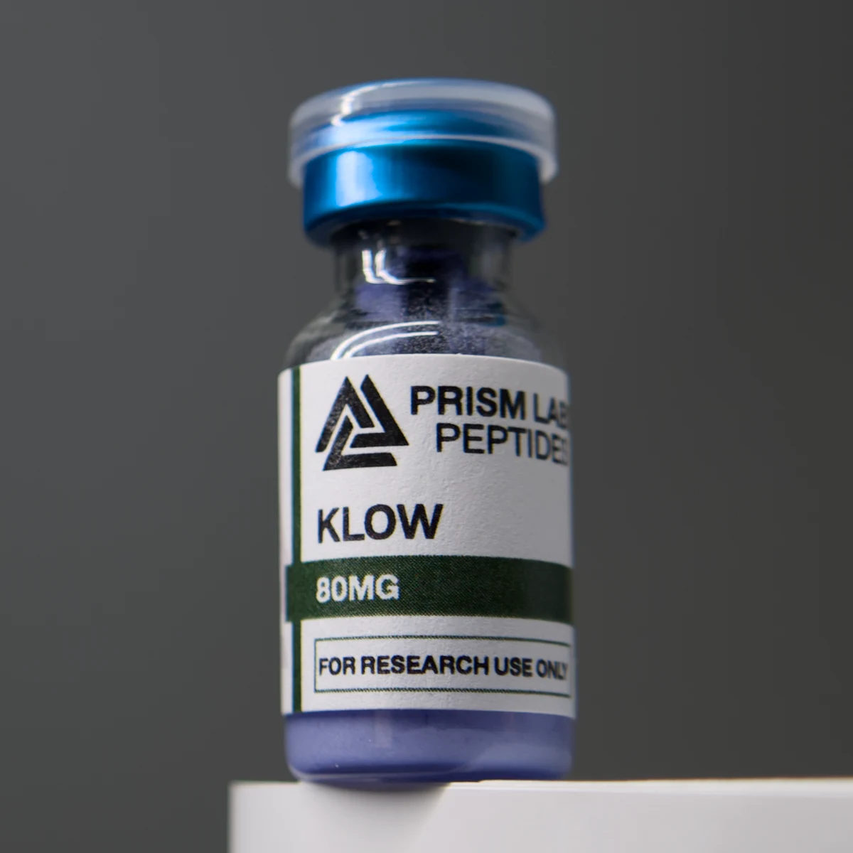 Lyophilized vial from Prism Labs